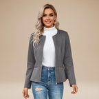 Gioia | Giacca Donna con Zip e Design Pulito