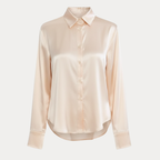 Camicia Clara in Satin: Eleganza Chic e Stile Raffinato