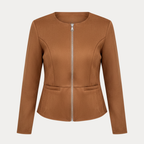 Gioia | Giacca Donna con Zip e Design Pulito