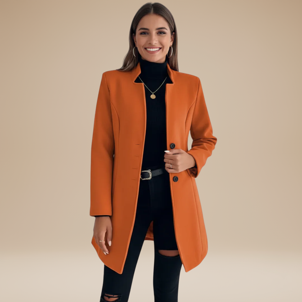 Greta | Cappotto Lungo da Donna Moderno e Raffinato