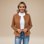 Gioia | Giacca Donna con Zip e Design Pulito