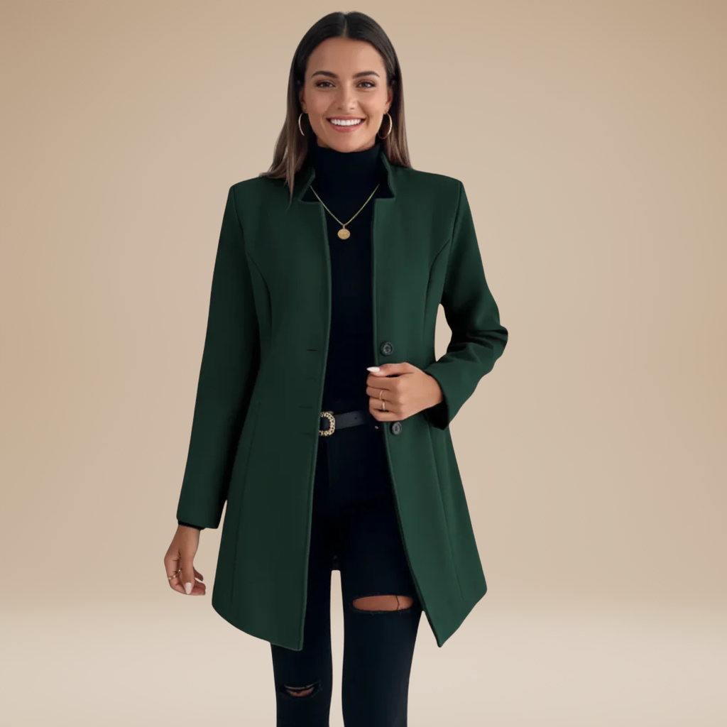 Greta | Cappotto Lungo da Donna Moderno e Raffinato