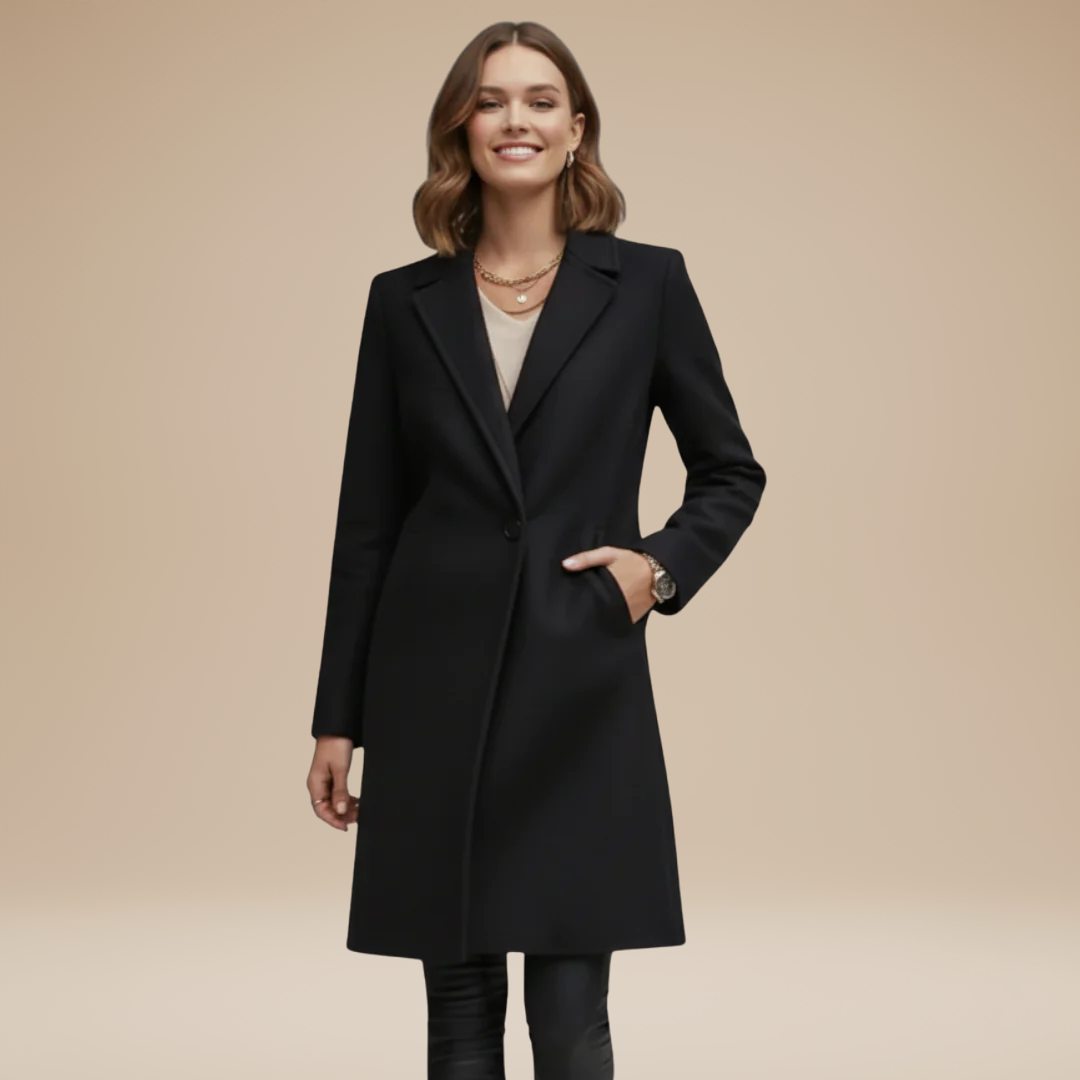 Adele | Cappotto Lungo Donna Stile Raffinato ed Elegante