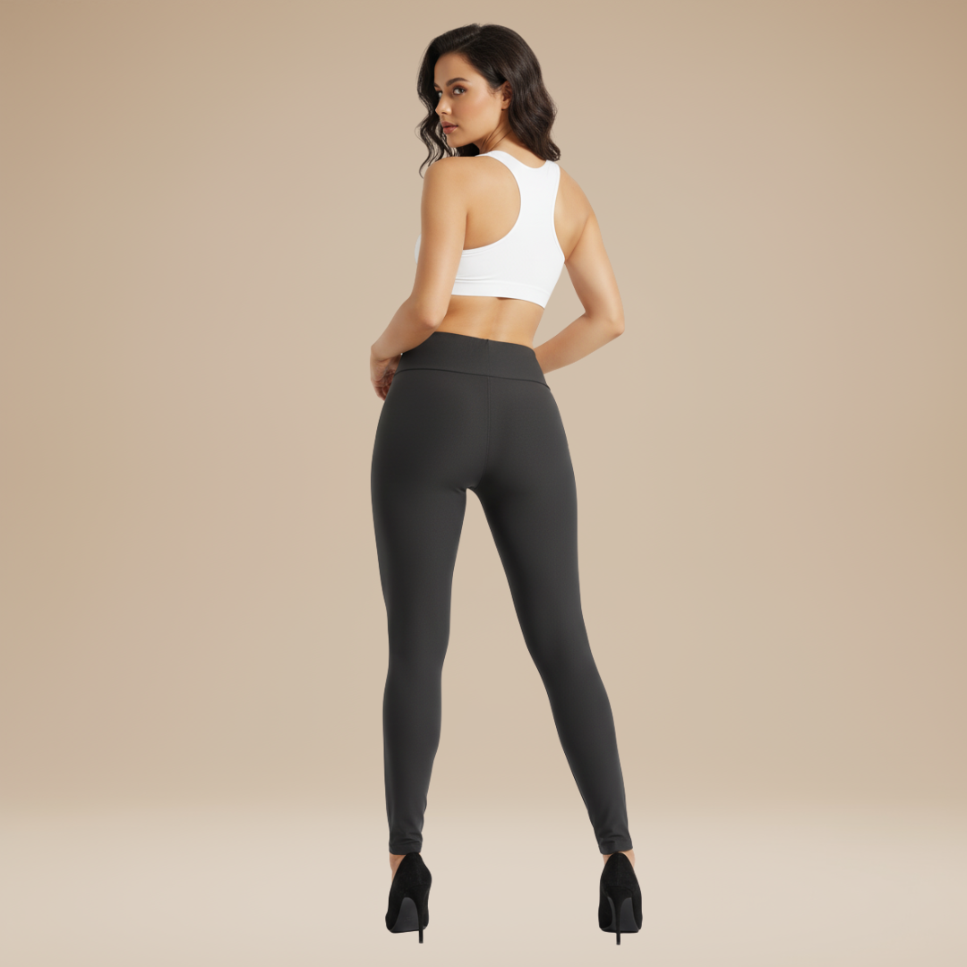 Irene | Leggings invernali da donna a vita alta, caldi e modellanti