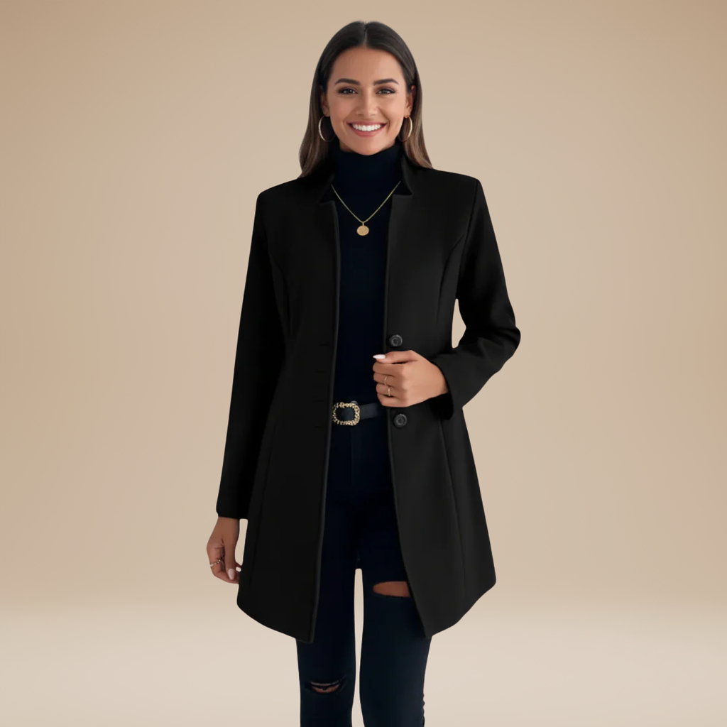 Greta | Cappotto Lungo da Donna Moderno e Raffinato