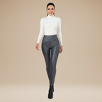 Adriana | Pantaloni Donna a Vita Alta con Effetto Contenitivo