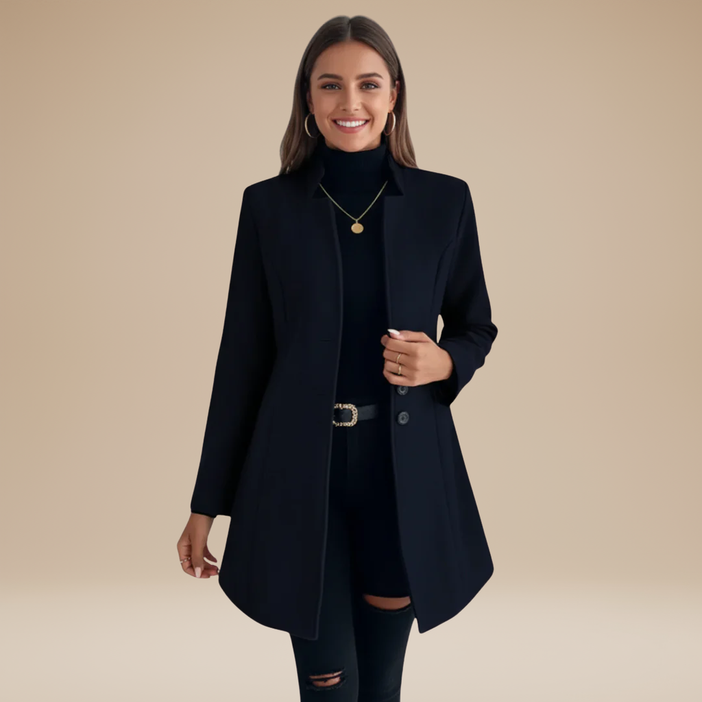 Greta | Cappotto Lungo da Donna Moderno e Raffinato