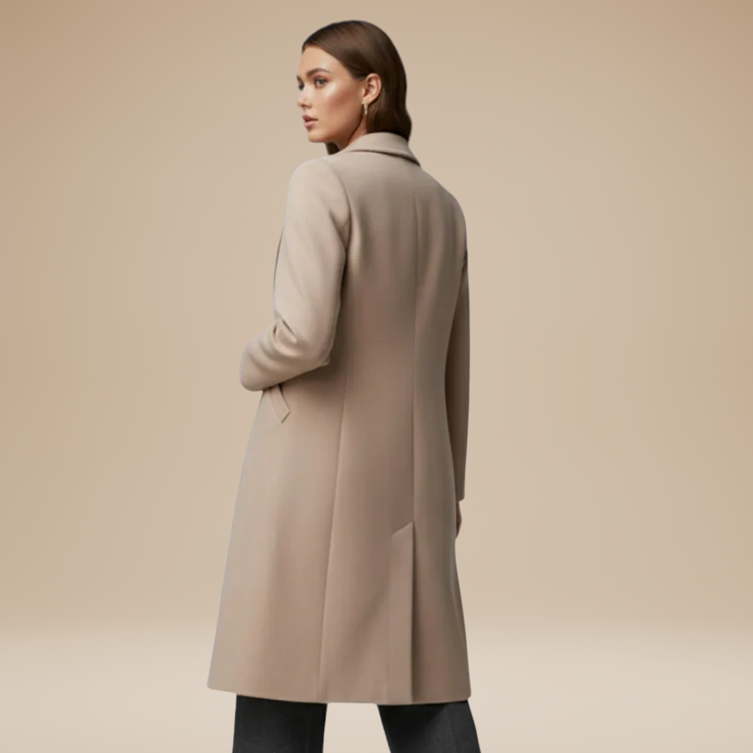 Adele | Cappotto Lungo Donna Stile Raffinato ed Elegante