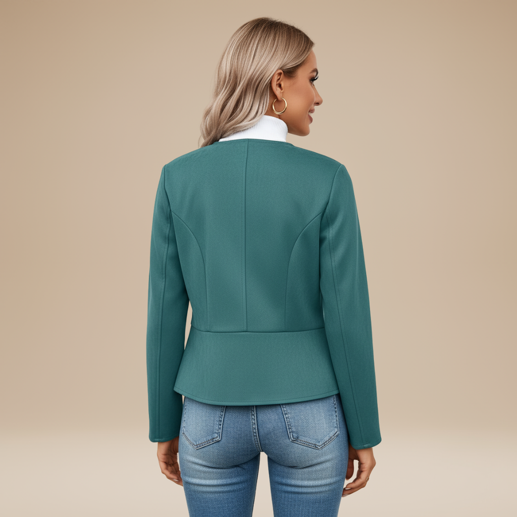 Gioia | Giacca Donna con Zip e Design Pulito