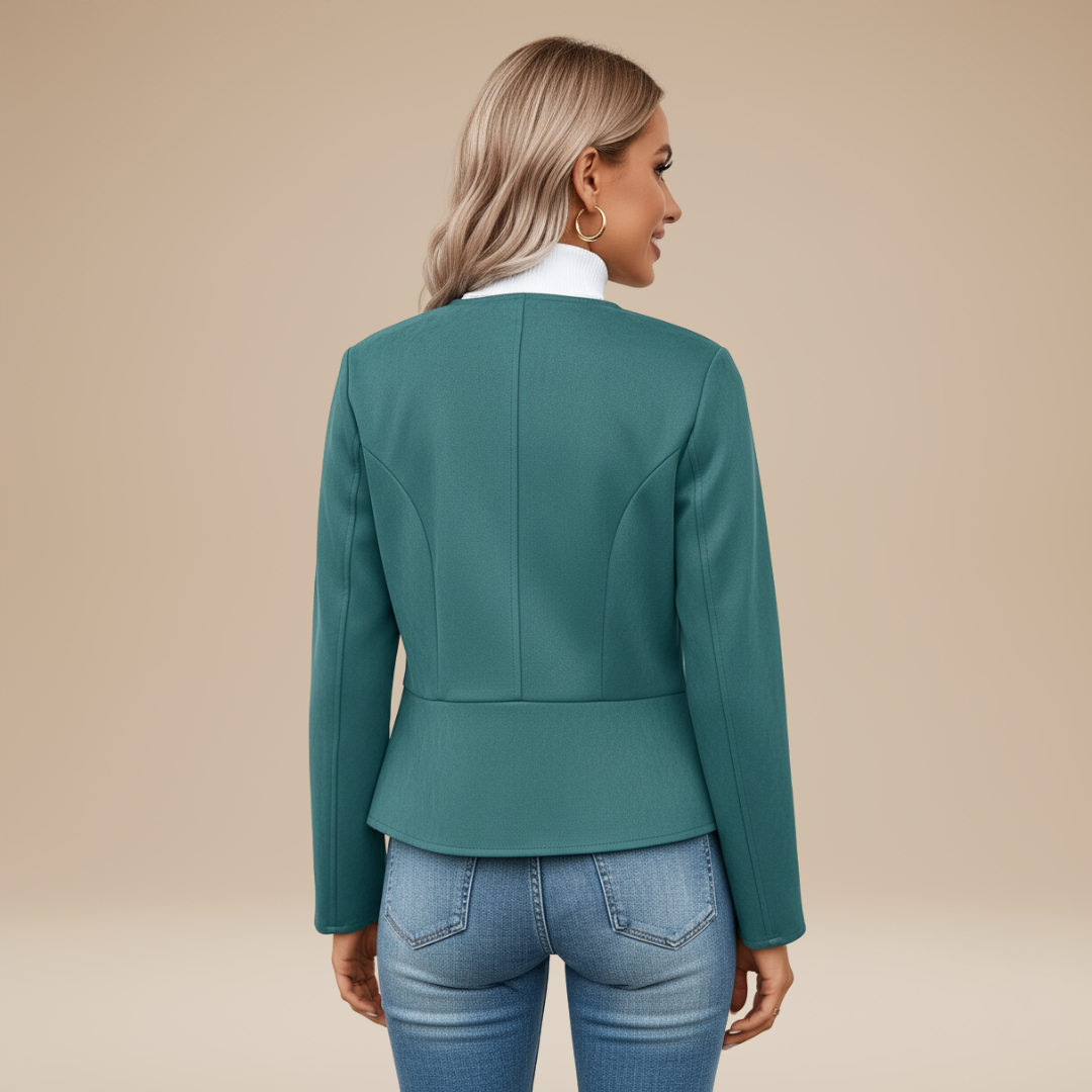 Gioia | Giacca Donna con Zip e Design Pulito